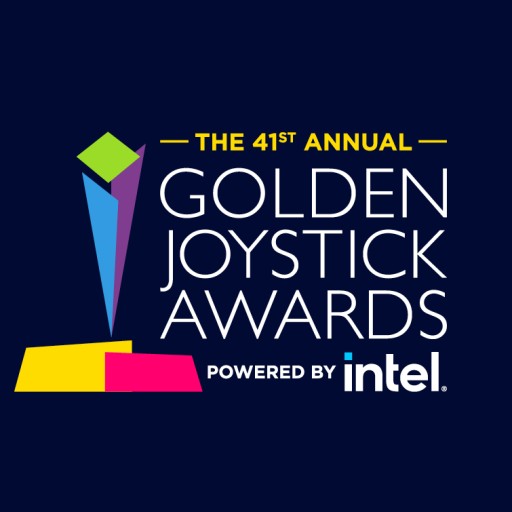 The Golden Joysticks logo.